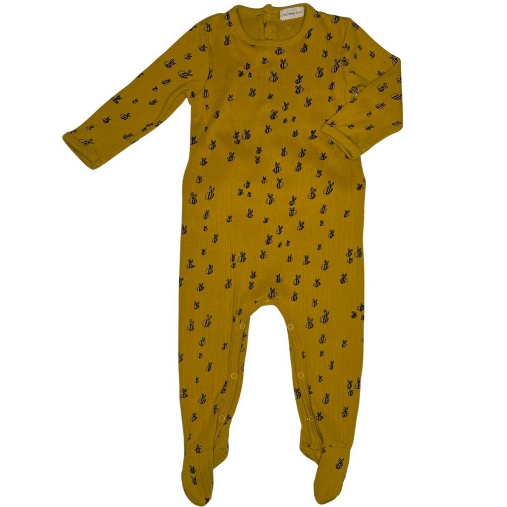 Fin &‎ Vince Bees Footed Romper